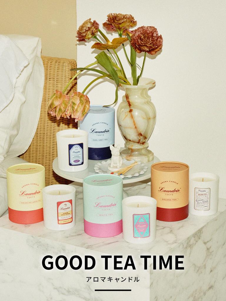 Ароматическая свеча Landrin с ароматом белого чая 180 г Подарок Примерно 36 часов Без парафина 100% на растительной основе,