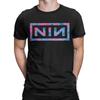 Nine Inch Nails NIN Men T Shirt Funny Tee Shirt Short Sleeve Round Collar T-Shirt Pure Cotton Gift Idea Clothes