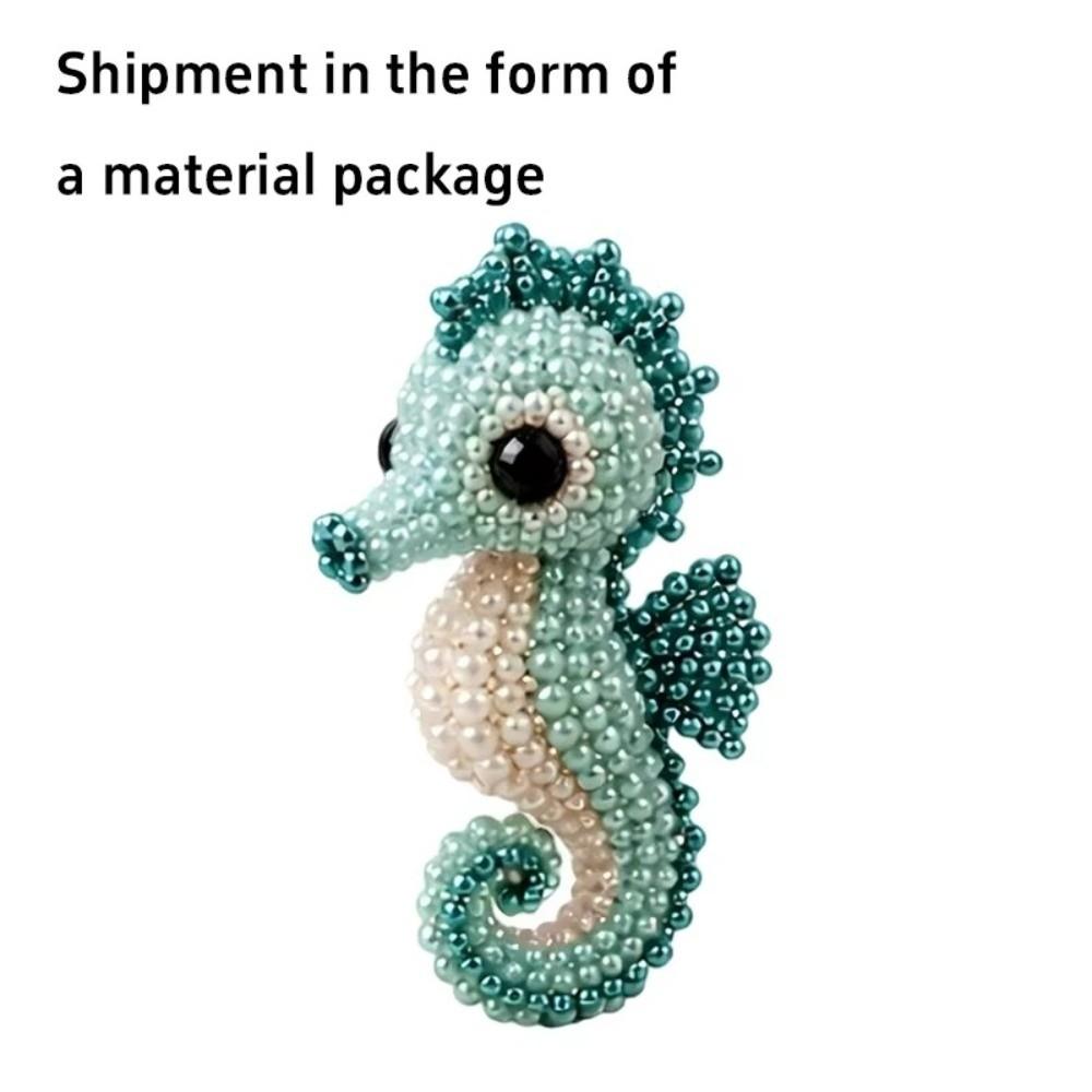 Craft 3D Beaded Animal Kit Animal Shape DIY Bead Craft Kit DIY 3D Beaded Ornament Set  Home Decor