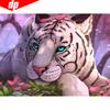 5D DIY Алмазная картина Полный круглый животное Тигр Вышивка Продажа Картина Горный хрусталь Алмаз