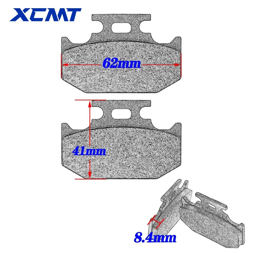 Передние и задние тормозные колодки мотоцикла для SUZUKI DR 650 350 VWX SEW SEX DR350V DR350W DR350X DR350SEW DR350SEX DR650 1996-2016