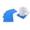 Nonslip Square Silicone Coasters Effective Silicone Coasters Practical Square Insulated Mat To Protect Furniture