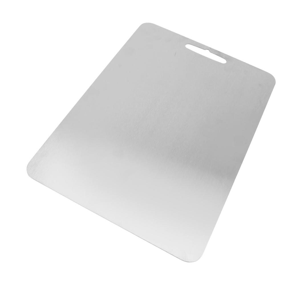 Ti Metal Cutting Board Thickened Chopping Board for Vegetables Fruits Bread Dough Kitchen Cooking