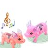 Batteries Powered Music Walking Pig Action Figure Toys Interactive Toys  Music   Baby Kids Pets