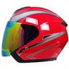 3/4 Helmet Double Lens Half Helmet Electric Car Helmet Men and Women Four Seasons Universal Riding Safety Helmet