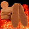Winter Alpaca Wool Insoles Soft Plush Warm Thicken Foot Thermal Shoe Insole for Women Men Breathable Snow Boots Shoes Heat Pads