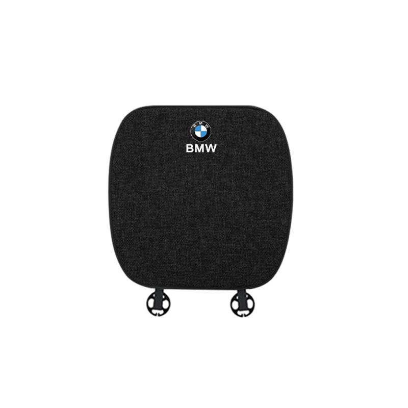 keychain Car Seat Cushion Linen Back Cushion Car Interior Accessories For BMW F40 F11 E90 F20 E46 E60 E70 E39 E36 E87 E92 E28 X3 H222