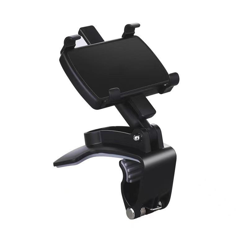 Rotating Multifunction Car Phone Holder for Dashboard and Rearview Mirror