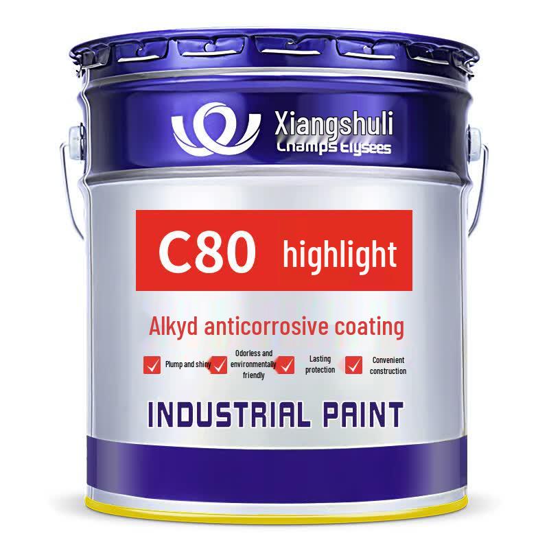High-Gloss Alkyd Anti-Corrosion Industrial Paint