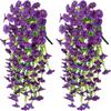 Эвкалипт Ипомея Трубчатый цветок Искусственная Подвесная Лиана для Домашнего и Уличного Декора