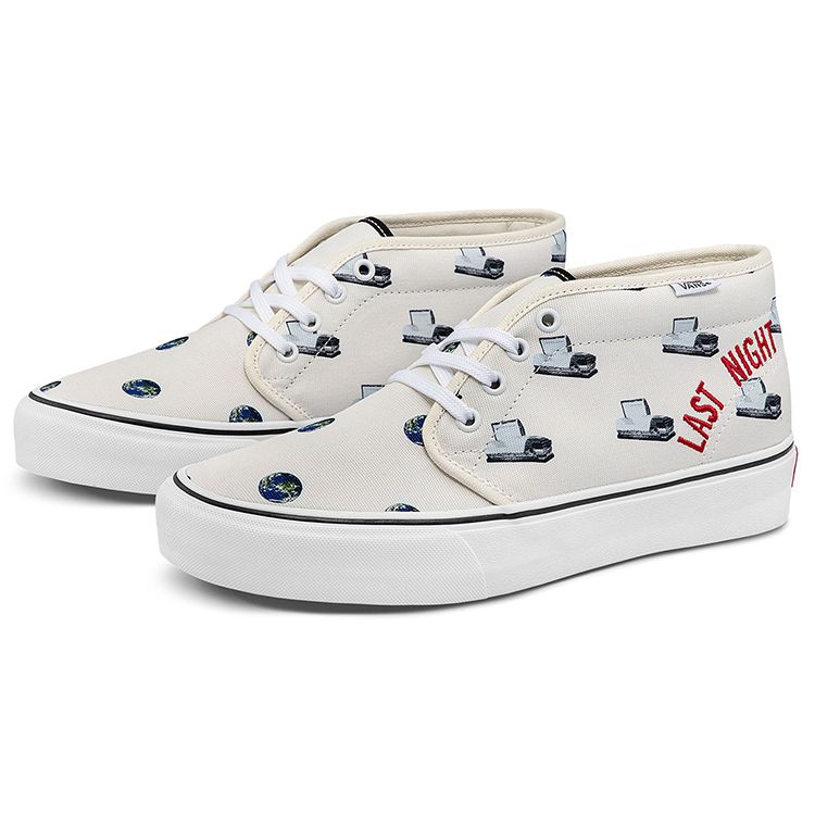 Vans Белые кроссовки унисекс Cali Thornhill Dewitt x Vault Chukka LX Last Night on Earth VN0A5LPJ619