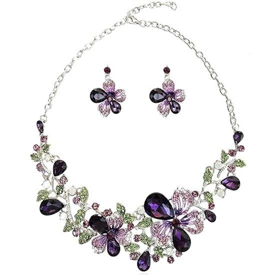 Необычные драгоценные камни Кундан, колье, свадебная мода, ожерелье, цепочка и серьги, комплект украшений для женщин, традиционные украшения для девочек