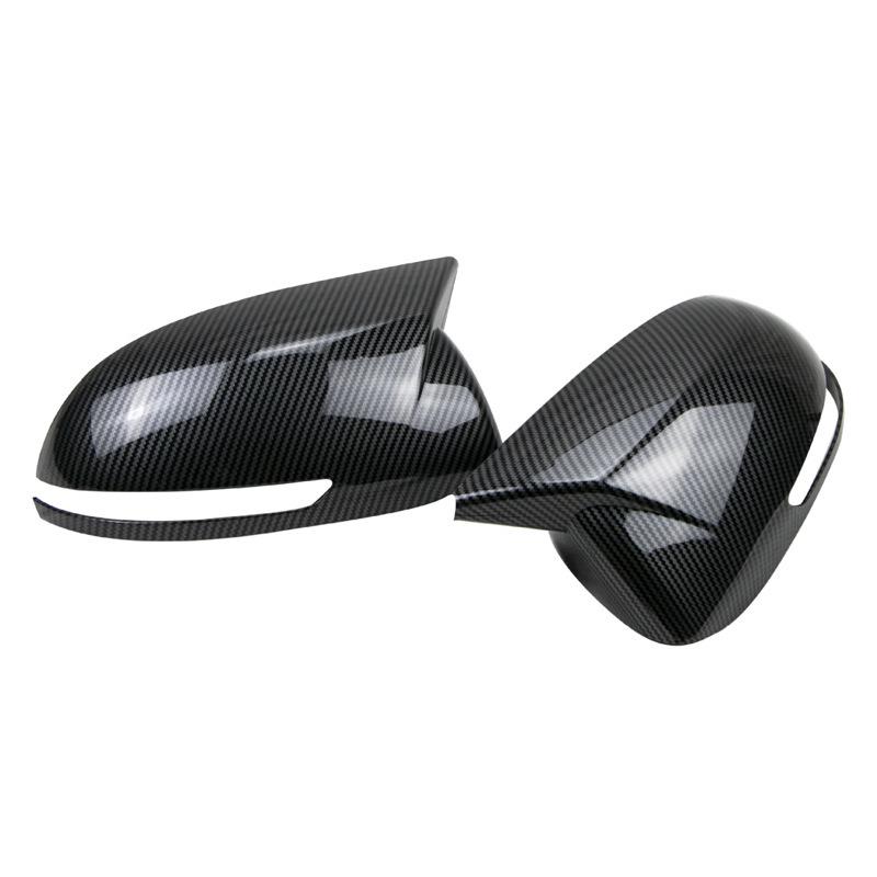 Kia K2 (11-15) Exterior Mod Kit: Horn Rearview Mirror with Light & Reverse Housing