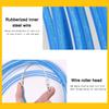 Device Wire Threader Puller Wheel Pushing Conduit Ducting Cable Clips Cable Puller Electrician Tape