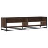 TV Cabinet in Brown Oak Look 180.5 x 40 x 46 cm Engineered Wood
