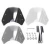 1PC Motorcycle Windshield Windscreen Wind Deflector Round Headlight Streamlined Aerodynamic Console Extension for Riding Highway