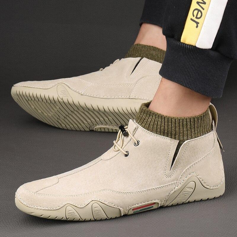 Кожаные туфли мужские мокасины Octopus повседневная обувь мягкие туфли для вождения мужские кроссовки спортивные мужские новые кроссовки для бега мокасины