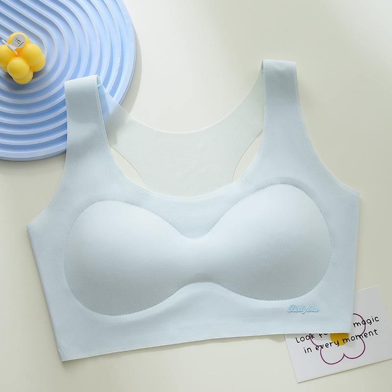 Girls' underwear youth development period small vest spring and summer thin junior high school and high school students anti-bumping girls' bras
