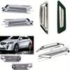 Universal 2Pcs Chrome Car SUV Air Flow Fender Side Vent Decoration Sticker Automotive General Decorative Tuyere Car Sticker
