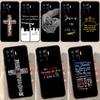 Faith Christian Religious Jesus Case For OPPO A53 A53S 2020 A5 A9 A31 A52 A72 A94 A74 A54 A83 A91 A93 A16 A15 Back Coque