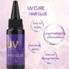 30g UV Hair Glue  Invisible Hair Extension Glue Waterproof Seamless Fast Drying Hair Extension Glue Hair Adhesive Invisible Extension