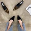 Fashion Sandals Sexy Woman Slippers Low Heel Shoes for Women Mules Slides Pointed Toe Wholesale Designer Luxury On Sale Vip Small Size