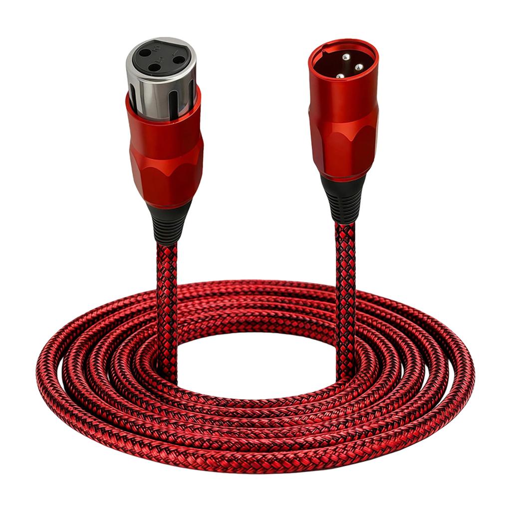 Надежный XLR Кабель XLR 3-контактный Папа-Мама Аудио Кабель Для Качественного Звука Без Помех Сбалансированный Использование для Записи