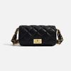 This year's popular diamond-pattern chain small bag for women is the new 2024 spring-summer versatile shoulder bag with a textured crossbody design