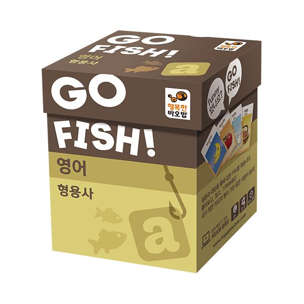 Happy Baobab Go Fish English Noun, Verb, Adjective Reading Educational Card Game for Children