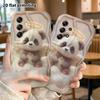 Phone Case: 2D Flat Samsung Galaxy A34 A35 S20 S22 S21 FE Plus Ultra Protective Case, Cloud Angel Little Panda, Christmas and Halloween Holiday Gift