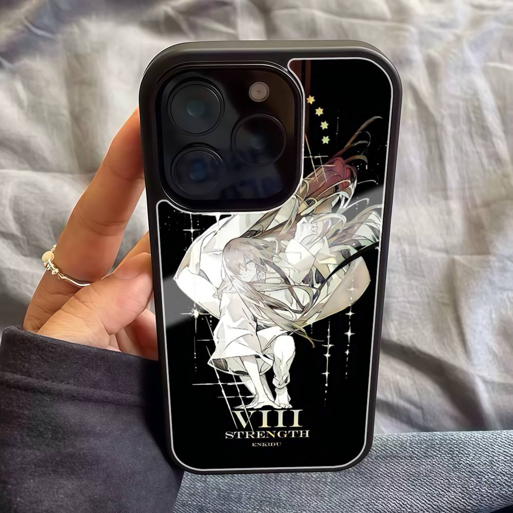 Модный Чехол для Телефона в Стиле Аниме Fate-Grand-S Order Для IPhone17 16 15 14 13 12 11 Pro Max Глянцевая HD Жесткая PC Крышка