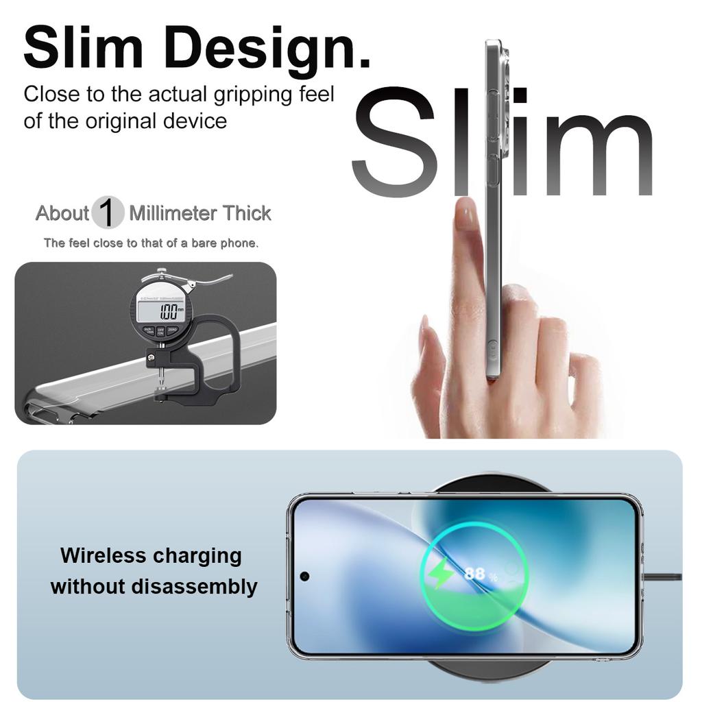 IMAK UX-5 Series For Vivo X200s 5G Case Shockproof TPU Clear Slim Back Shell