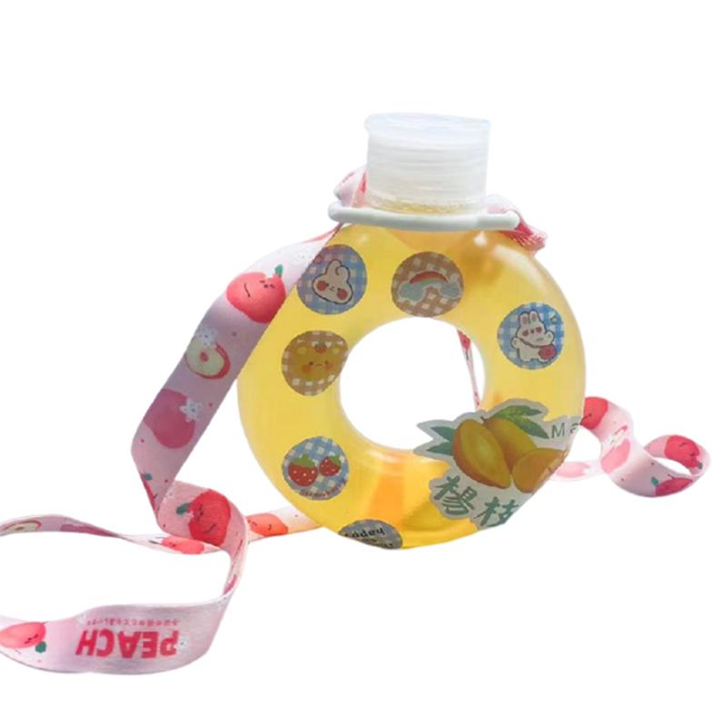 Регулируемая веревка для подвешивания, устойчивая к ожогам, портативная, симпатичная, шнур для бутылки с водой, сохраняющая тепло, чехол для стеклянной бутылки, наружные ремни для студентов