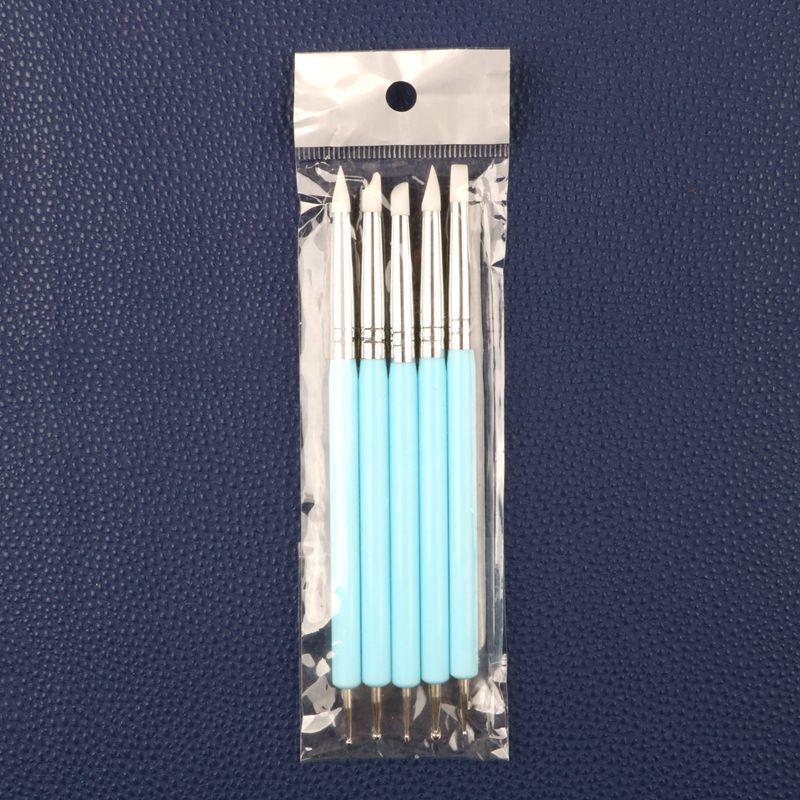 Набор силиконовых двухсторонних аппликаторов для нейл-арта и страз