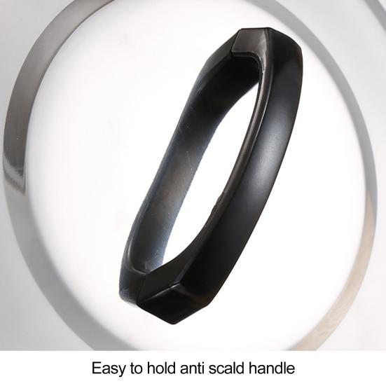 Круглый купол для плавления сыра с термостойкой ручкой Прочный, нержавеющий, можно мыть в посудомоечной машине Утолщенная сверхпрочная крышка кастрюли