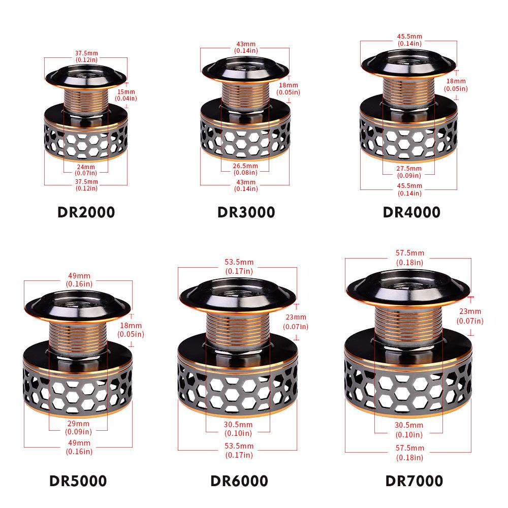 Рыболовная катушка Максимальная нагрузка 21 кг Шпуля Рыболовная катушка Передаточное число Высокоскоростная катушка Спиннинговая катушка