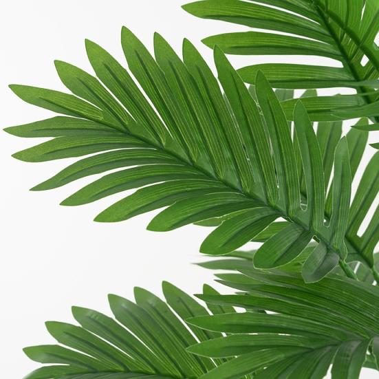 Искусственные растения папоротника, 18 головок, реалистичный домашний офисный стол, центральная часть, искусственные листья, искусственная зелень, украшение для дома и улицы