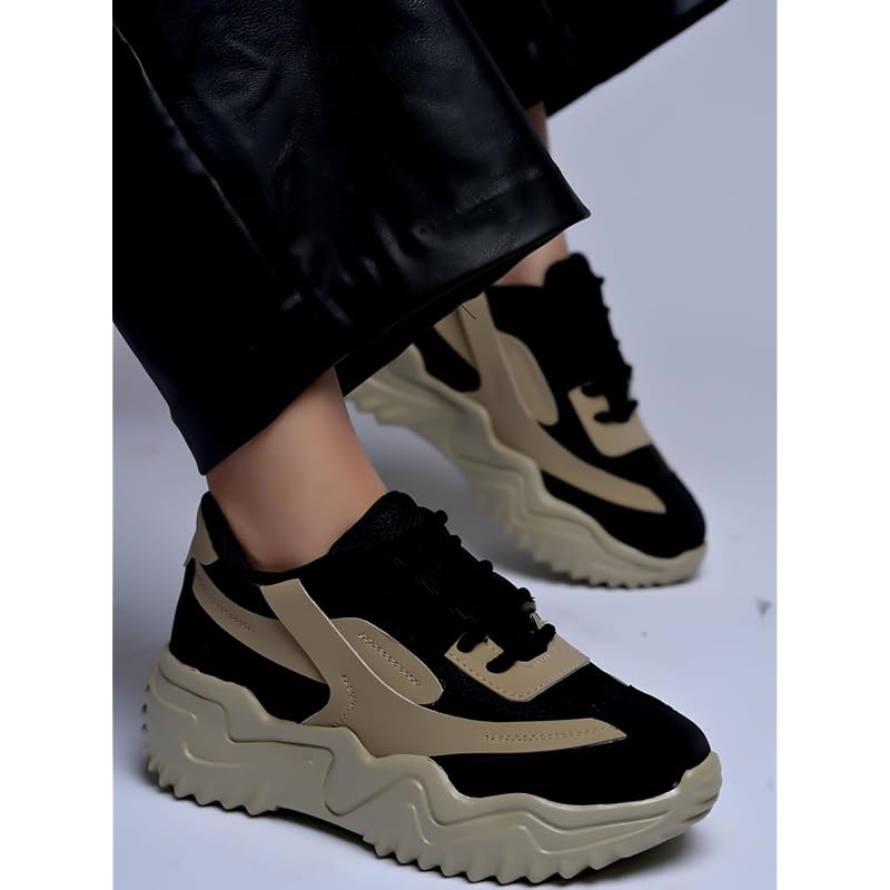 Shoetopia Удобные белые кроссовки в стиле smart casual для женщин / EU41