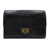 Pochette Jet Clutch Bag Business Bag Vintage Black Box Carf Mens Used
