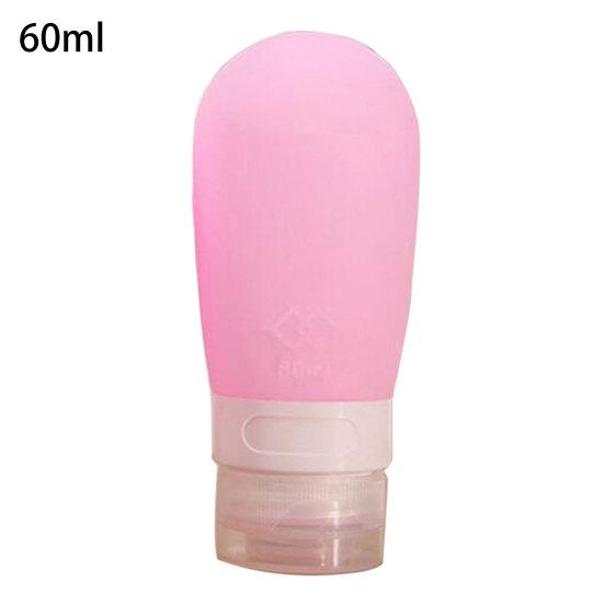 Контейнер для жидкости, герметичная нескользящая силиконовая упаковочная бутылка для шампуня для дома