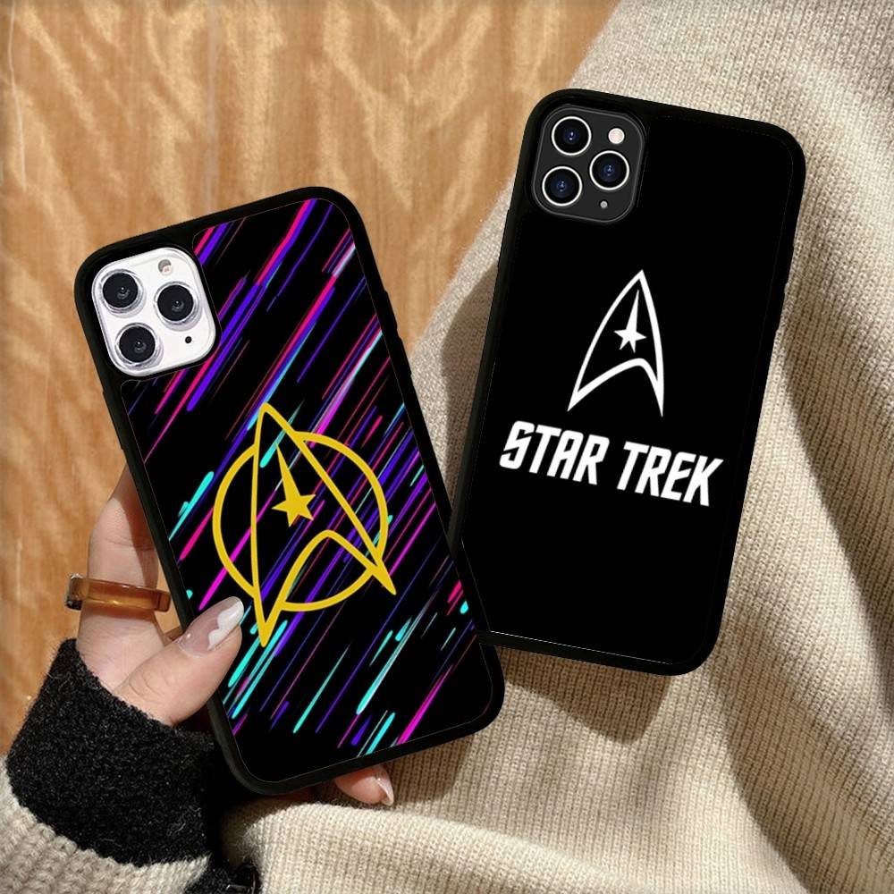 Popular S-Star T-Trek Movie Logo Phone Case Wireless Charging PC+TPU For IPhone 11 12 13 14 15 16 17 Pro Max Plus Case