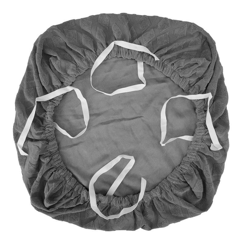 Чехлы для сидений офисных компьютерных кресел из эластичного жаккарда, съемные моющиеся пылезащитные чехлы для сидений офисных кресел