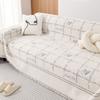 Plush Yarn Sofa Towel All-Inclusive Sofa Cover Dust Cover Living Room Straight Row Sofa One Piece Cover Cloth Anti-Scratching