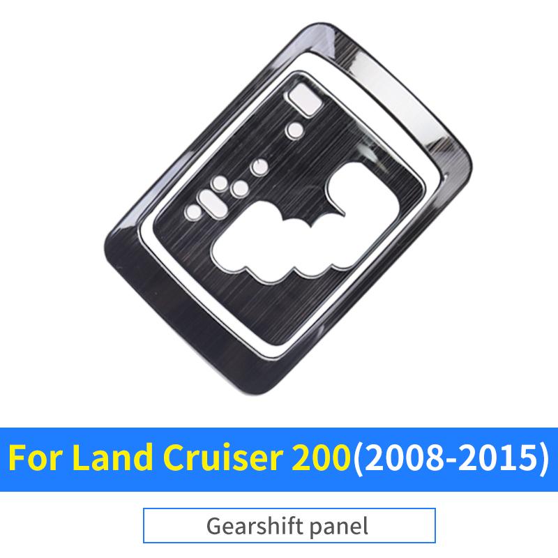 Gearbox panel to prevent scratching For 2008- Toyota Land Cruiser 200 LC200 2018 Interior modification Accessories