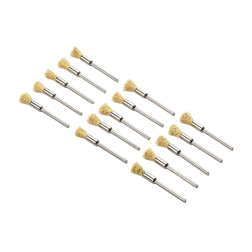 Cleaning Wire wheels Accessories Set Rust Remover 30pcs Brass Polishing