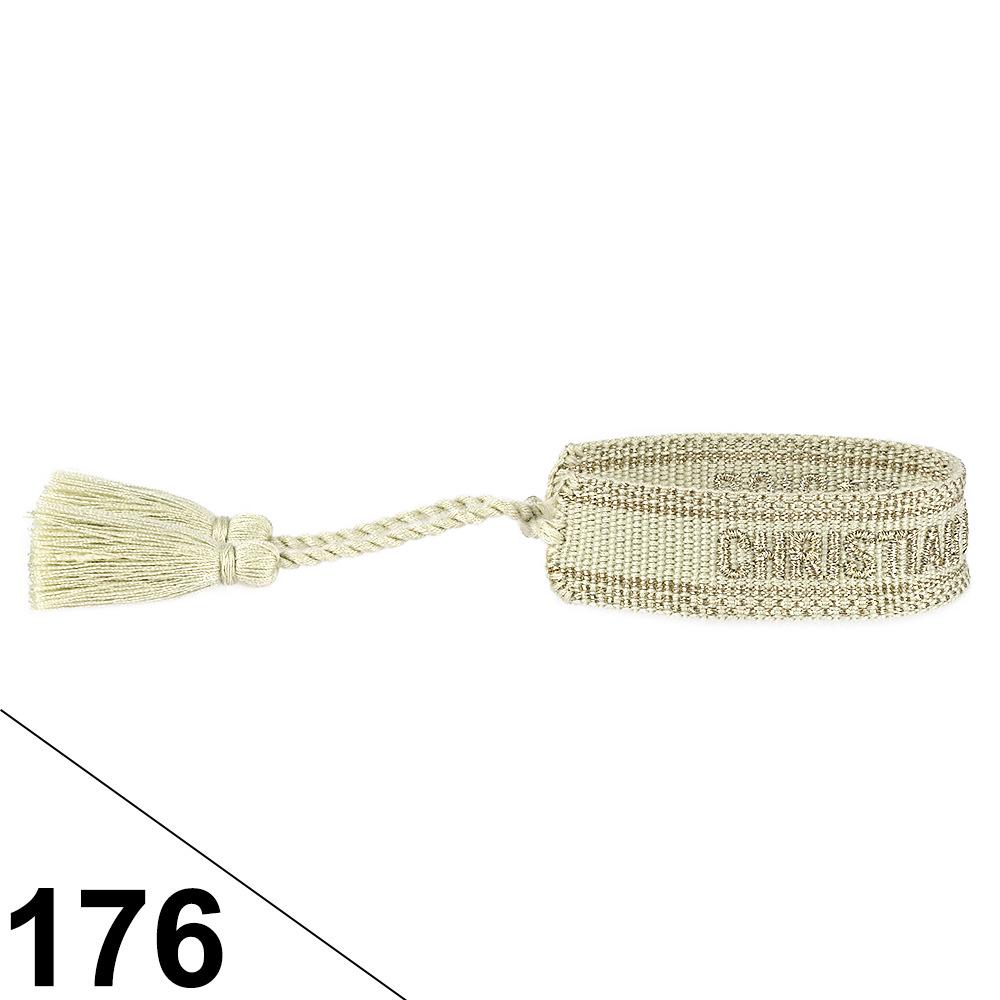 Браслет дружбы ручной работы с вышивкой и кисточками для женщин