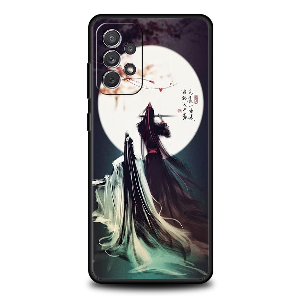 Чехол для телефона Mo Dao Zu Shi для Samsung Galaxy A15 A14 A25 A54 A34 A51 A71 A72 A73 A32 A52 A52S A11 A21S A31 A41 5G Мягкий чехол