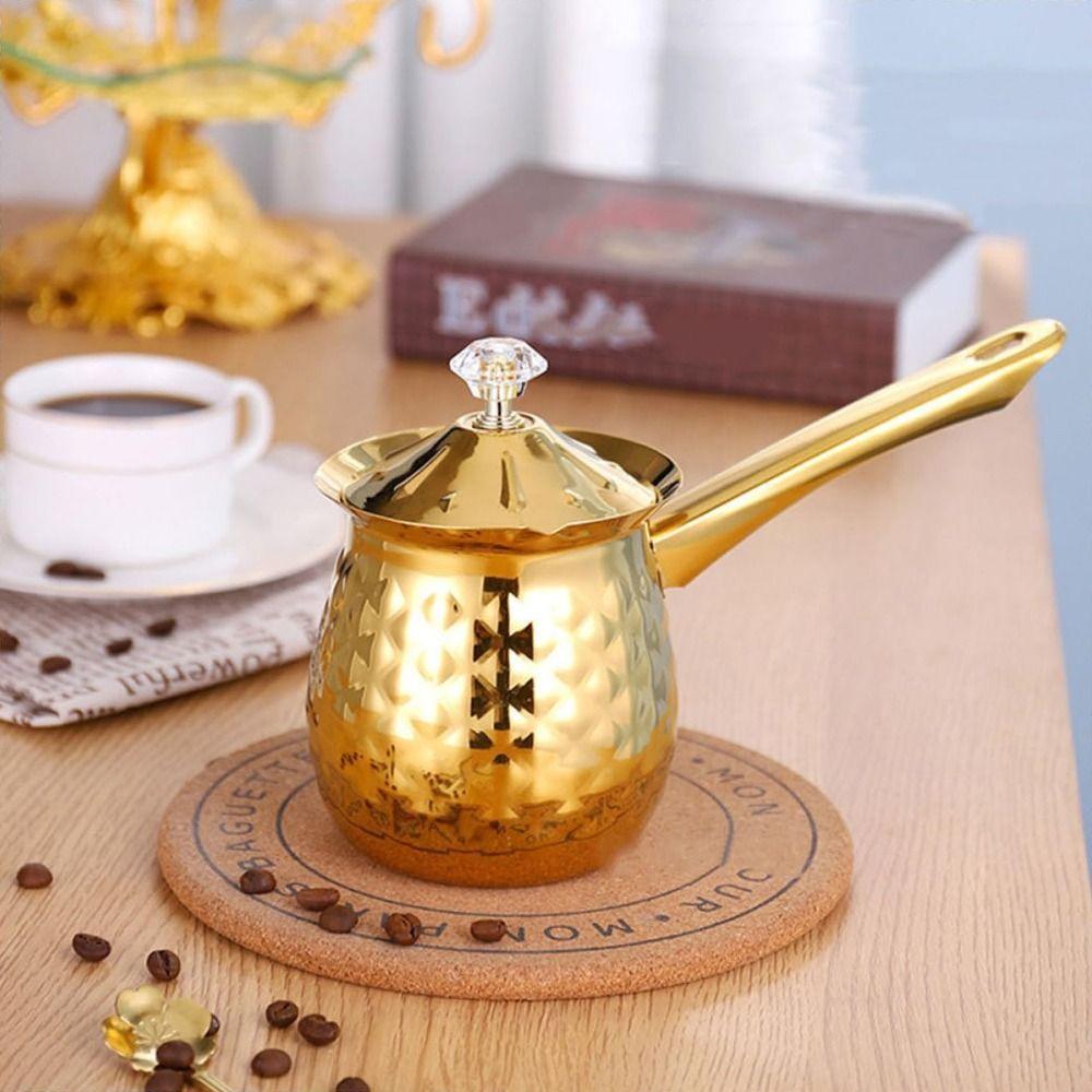 Ручка Плавный Кувшин Стабильный Нагревательный Горшок Универсальная Турецкая Кофейная Чашка Шоколад