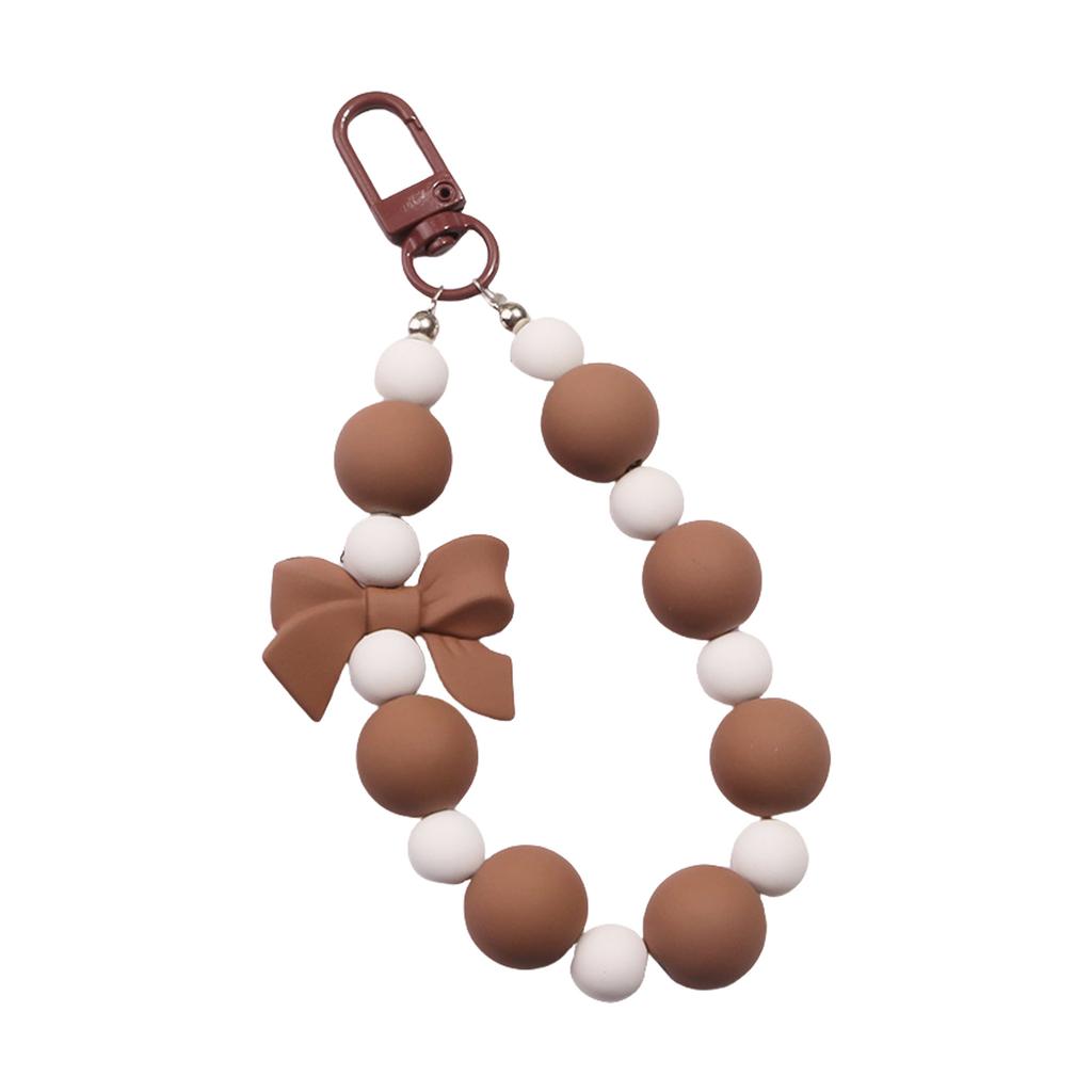 Брелок из бисера, милые брелоки с бантиками, подвеска для ключей от машины, брелоки с бантами, подвески для рюкзака, шарм для сумки для женщины