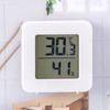 Electronic Temperature Humidity Detector for Indoor Desk Wall Mount LCD Digital Thermometer Hygrometer Built-in Battery